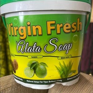 Alata Soap - Green and Yellow
